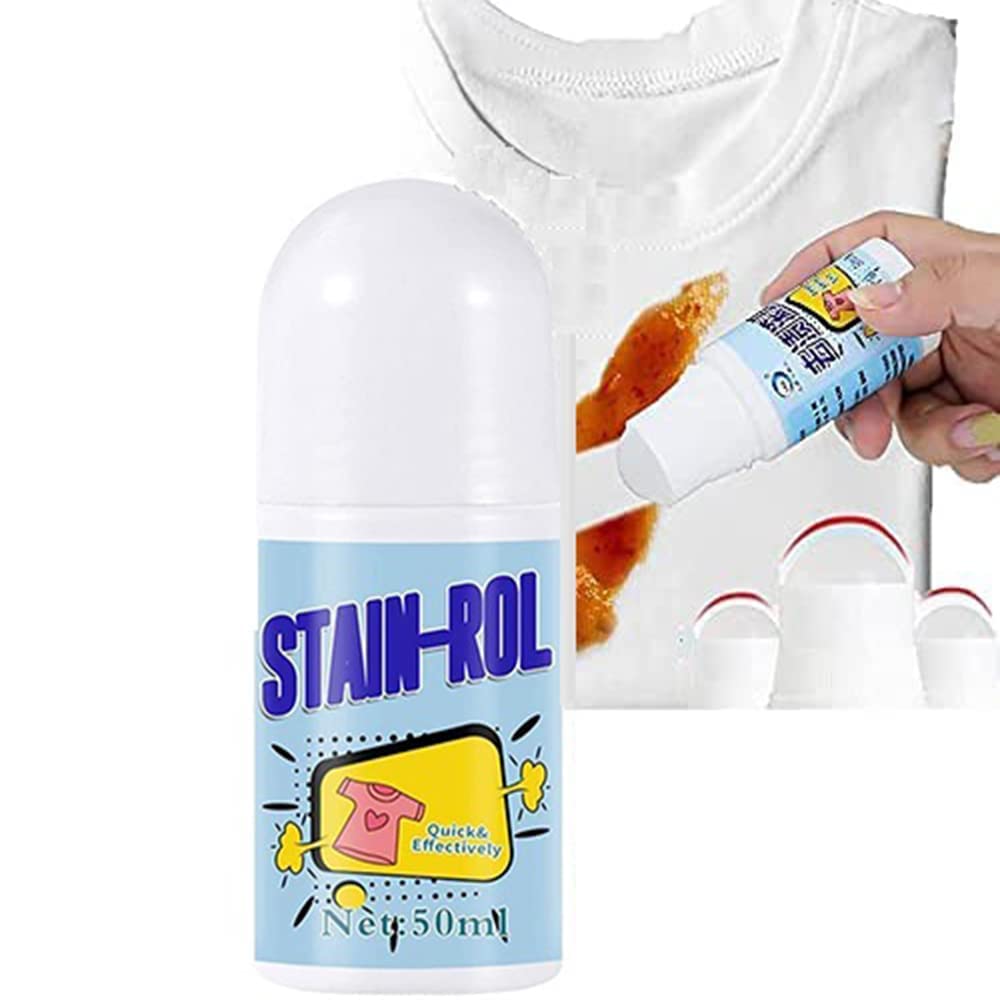 Stain Remover for Clothes | Multi-Purpose Roll Bead Fabric Clothes Stain Remover Pan | Instant Stain Remover for Cotton, Linen, Polyester, Blended Fabric, Denim, Down Jacket Stain Remover for Clothes | Multi-Purpose Roll Bead Fabric Clothes Stain Remover Pan | Instant Stain Remover for Cotton, Linen, Polyester, Blended Fabric, Denim, Down Jacket